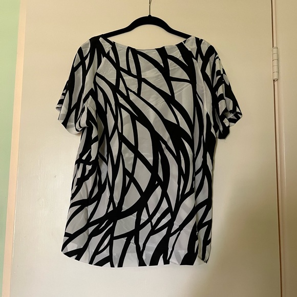 Escada Black and White Blouse - Picture 3 of 3